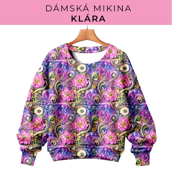 DÁMSKÝ střih - mikina Klára