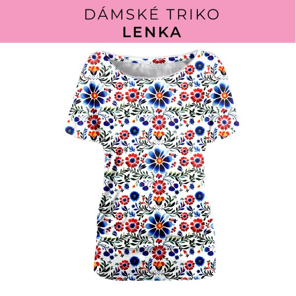 DÁMSKÝ střih - Triko Lenka