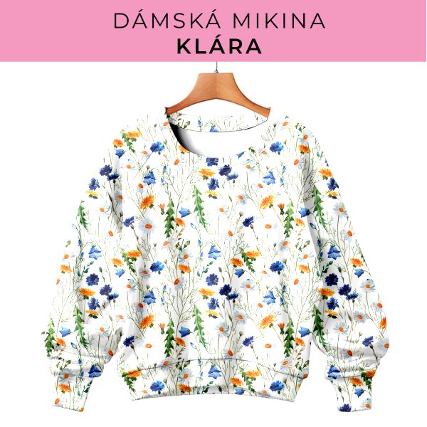 DÁMSKÝ střih - mikina Klára