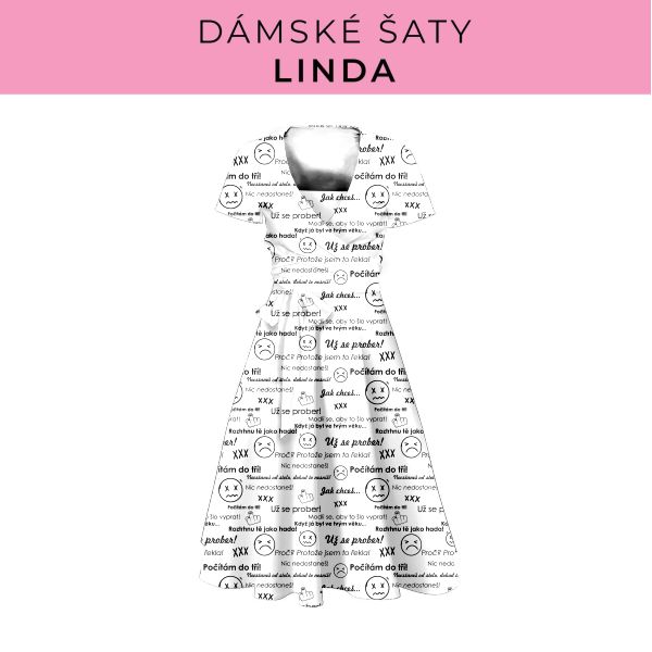DÁMSKÝ střih - šaty Linda
