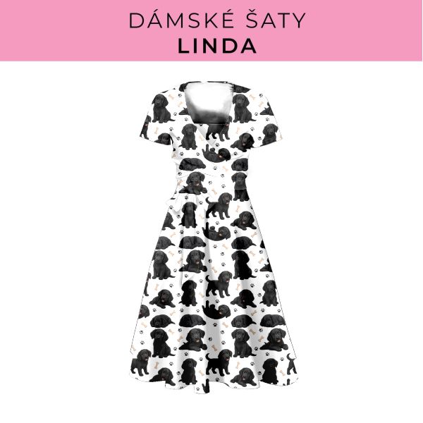 DÁMSKÝ střih - šaty Linda