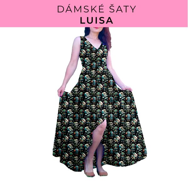DÁMSKÝ střih - šaty Luisa