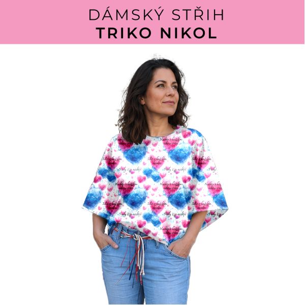 Dámský střih -  triko Nikol