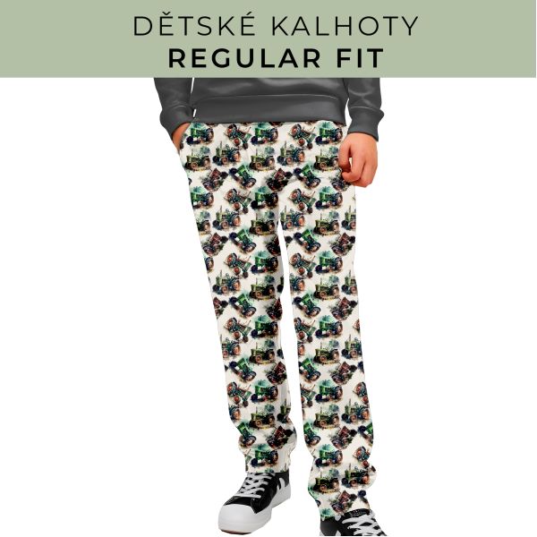DĚTSKÝ STŘIH - Kalhoty Regular fit