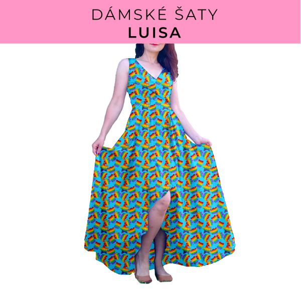 DÁMSKÝ střih - šaty Luisa