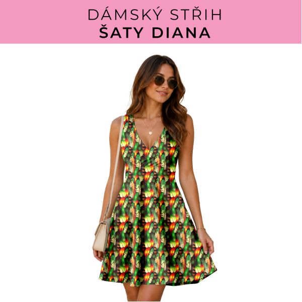 Dámský střih - šaty Diana