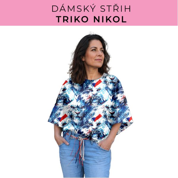 Dámský střih -  triko Nikol