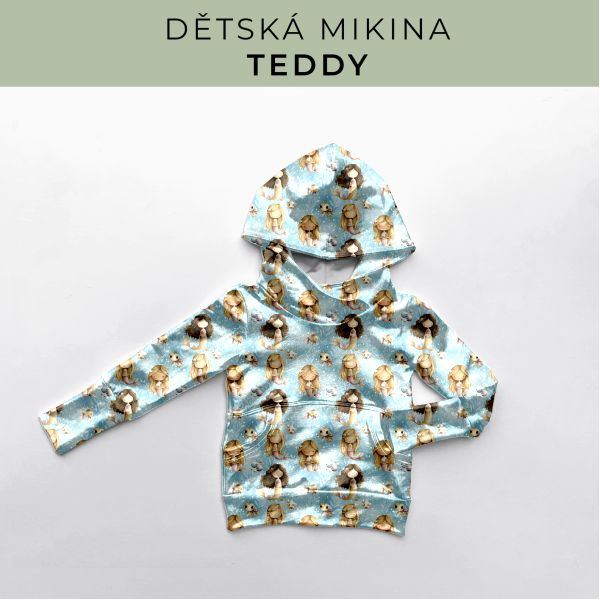 DĚTSKÝ střih - Mikina Teddy