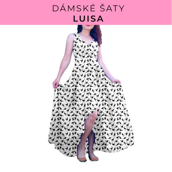 DÁMSKÝ střih - šaty Luisa