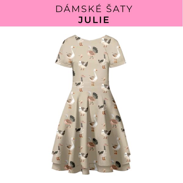 DÁMSKÝ střih - šaty julie