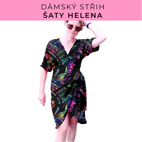 Dámský střih na šaty  Helena