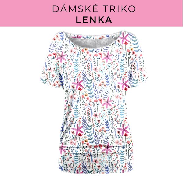DÁMSKÝ střih - Triko Lenka