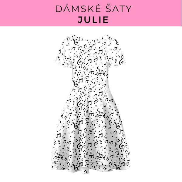 DÁMSKÝ střih - šaty julie