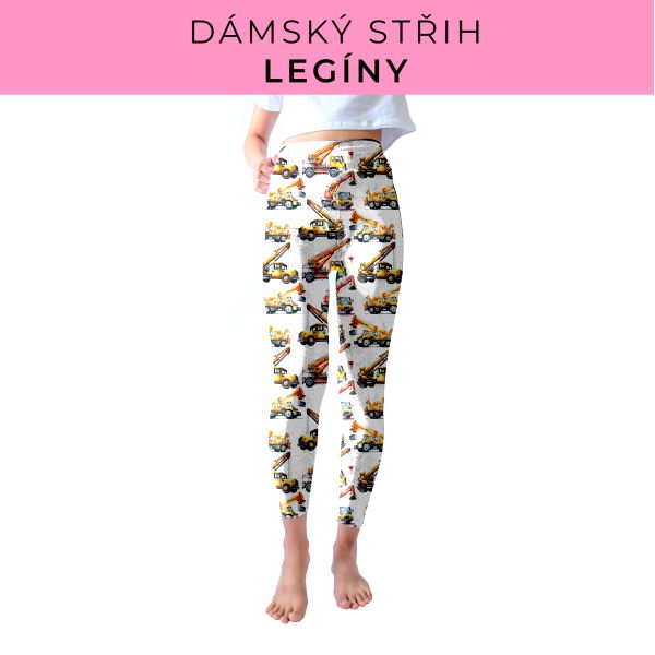 DÁMSKÝ střih - legíny SPORT - SLIM FIT