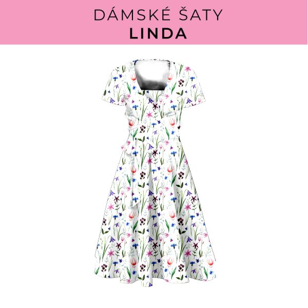 DÁMSKÝ střih - šaty Linda