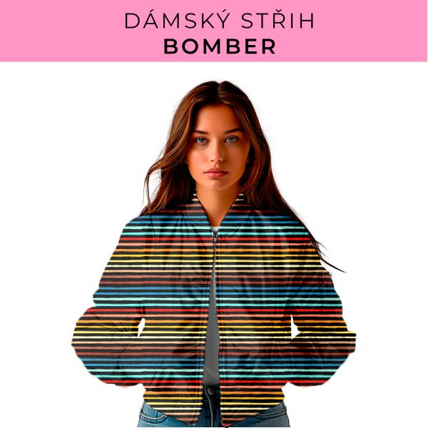 DÁMSKÝ střih - Bomber