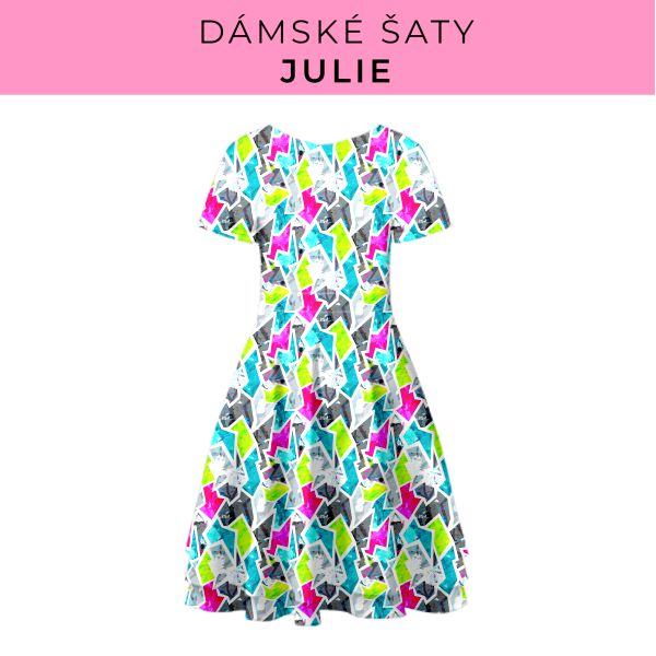 DÁMSKÝ střih - šaty julie