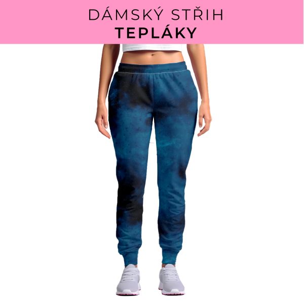 DÁMSKÝ střih - tepláky