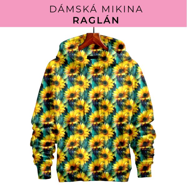 DÁMSKÝ střih - mikina raglán