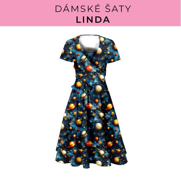 DÁMSKÝ střih - šaty Linda