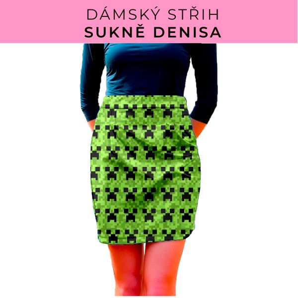 Dámský střih - Dámská sukně Denisa