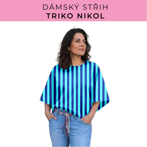 Dámský střih -  triko Nikol