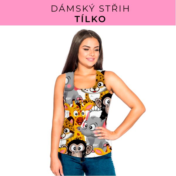 DÁMSKÝ střih - Tílko a kalhoty 