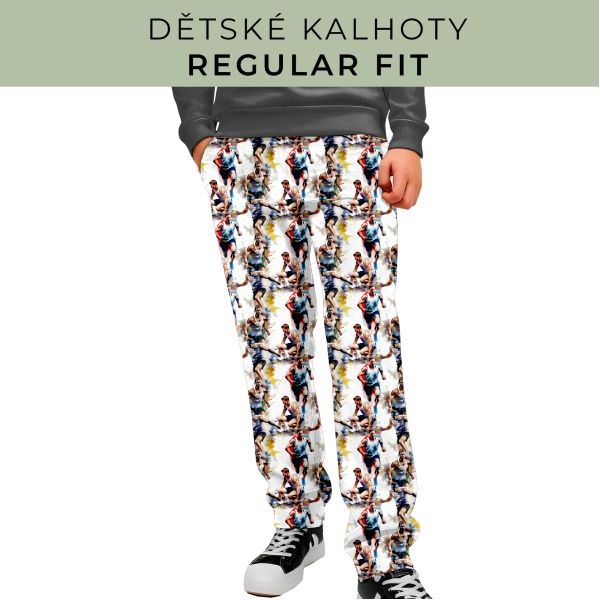 DĚTSKÝ STŘIH - Kalhoty Regular fit