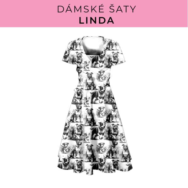 DÁMSKÝ střih - šaty Linda