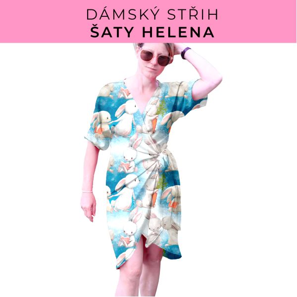 Dámský střih na šaty  Helena