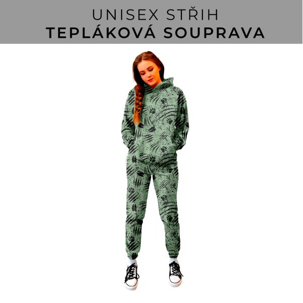 DÁMSKÝ střih - SET mikina a tepláky 