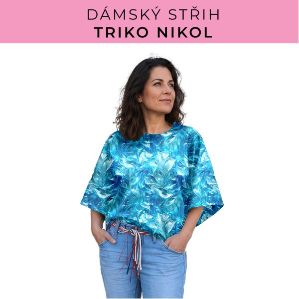 Dámský střih -  triko Nikol