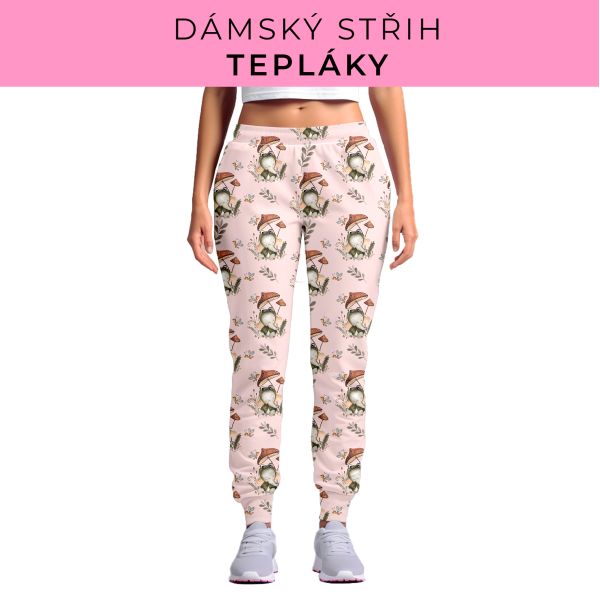 DÁMSKÝ střih - tepláky