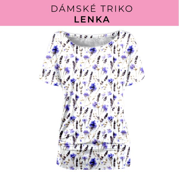 DÁMSKÝ střih - Triko Lenka