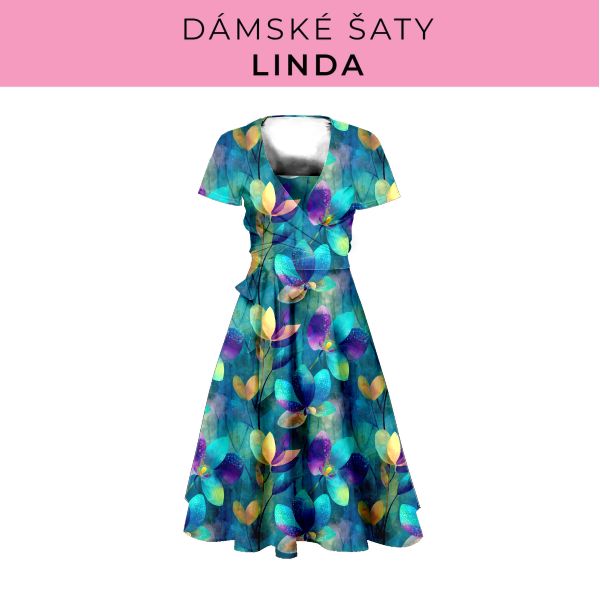 DÁMSKÝ střih - šaty Linda