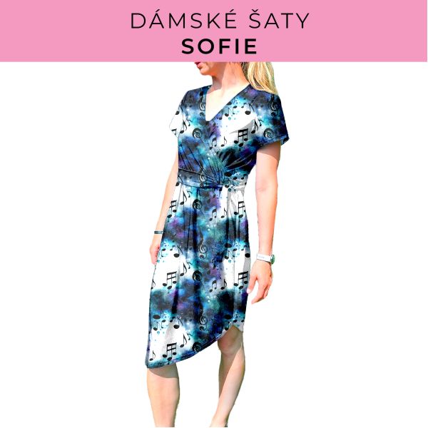 DÁMSKÝ střih - šaty Sofie