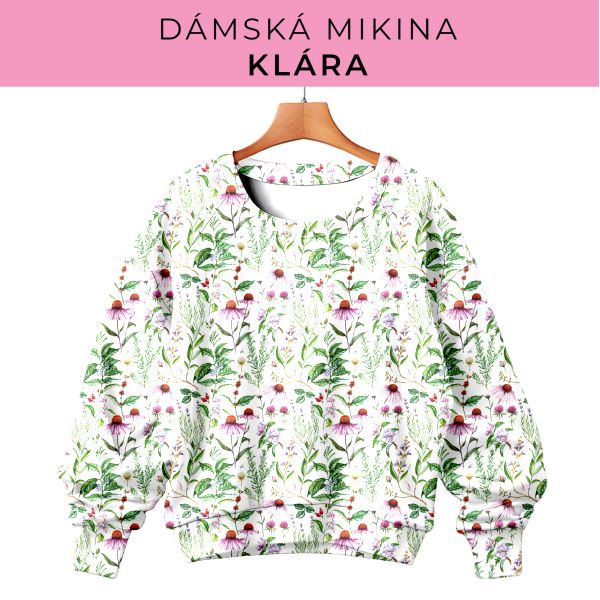 DÁMSKÝ střih - mikina Klára