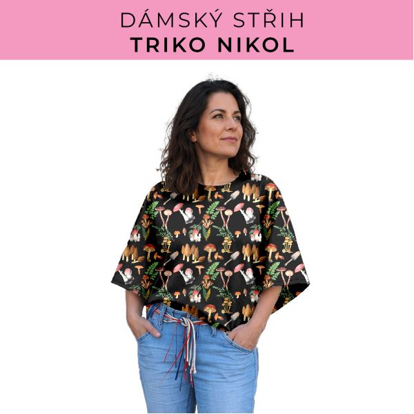 Dámský střih -  triko Nikol