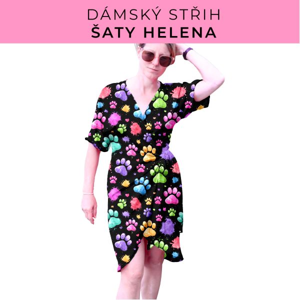Dámský střih na šaty  Helena