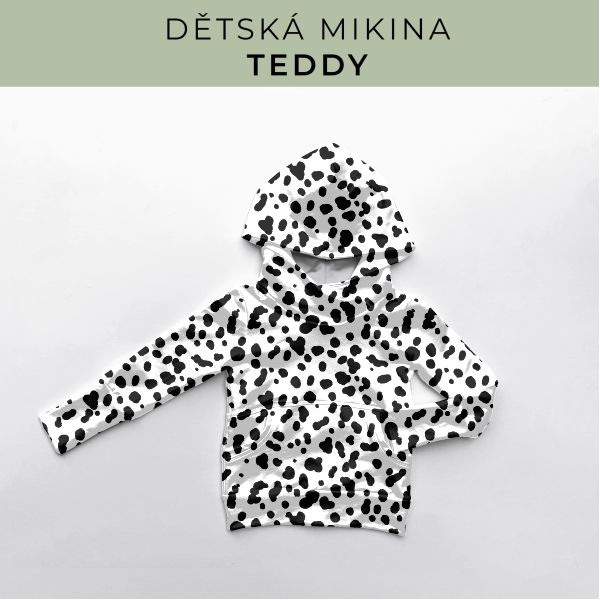DĚTSKÝ střih - Mikina Teddy