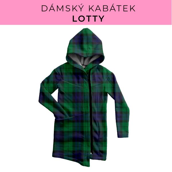 DÁMSKÝ střih - Kabátek Lotty