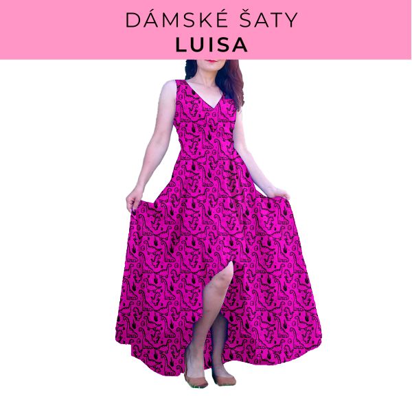 DÁMSKÝ střih - šaty Luisa