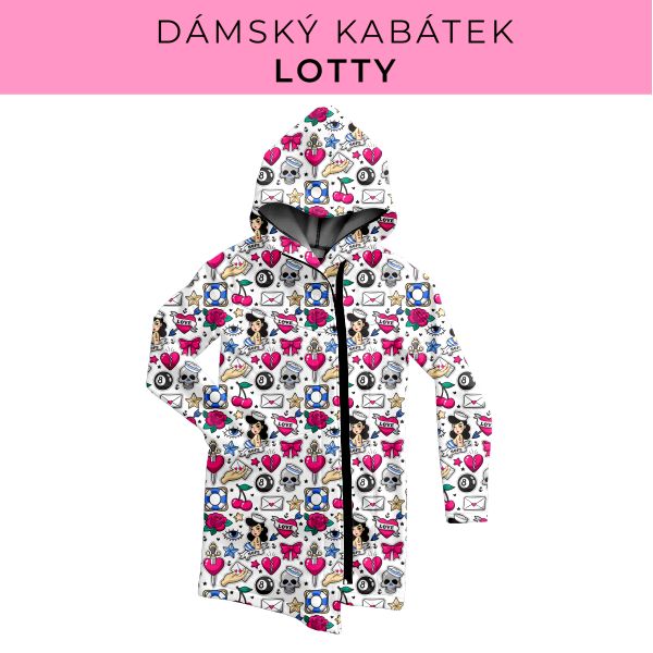 DÁMSKÝ střih - Kabátek Lotty