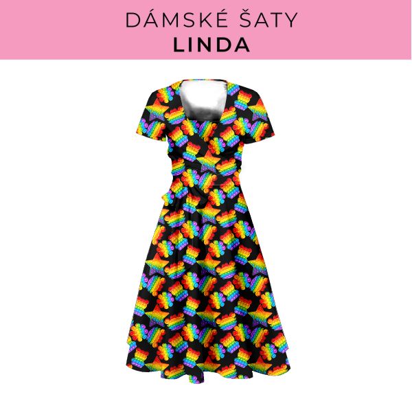 DÁMSKÝ střih - šaty Linda