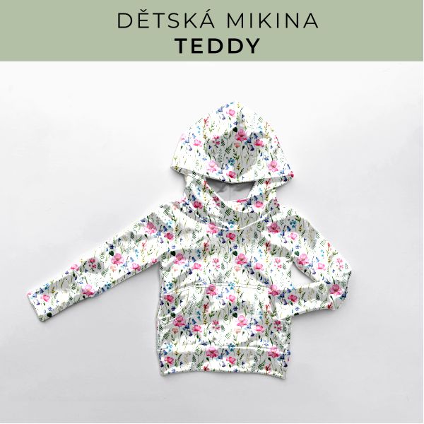 DĚTSKÝ střih - Mikina Teddy