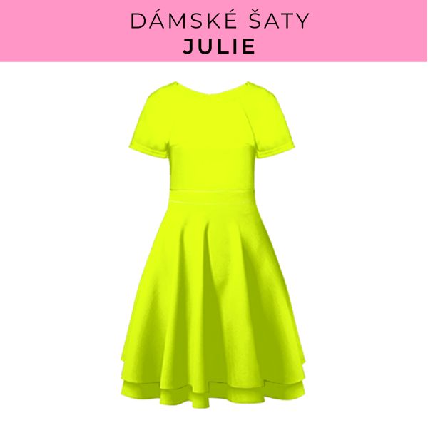DÁMSKÝ střih - šaty julie
