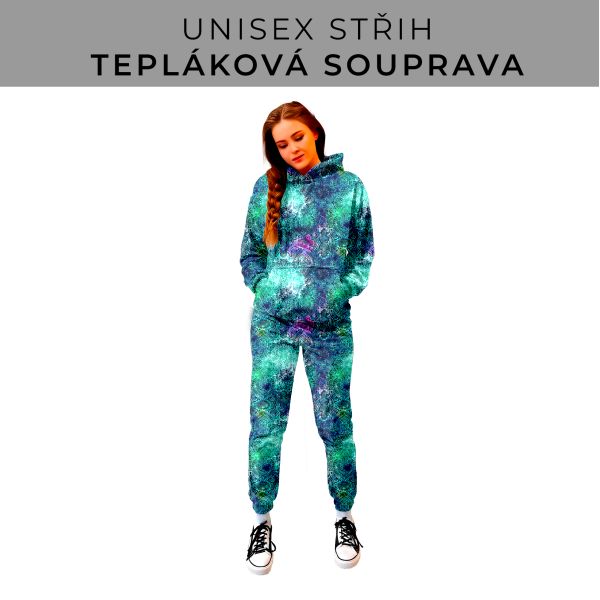 DÁMSKÝ střih - SET mikina a tepláky 