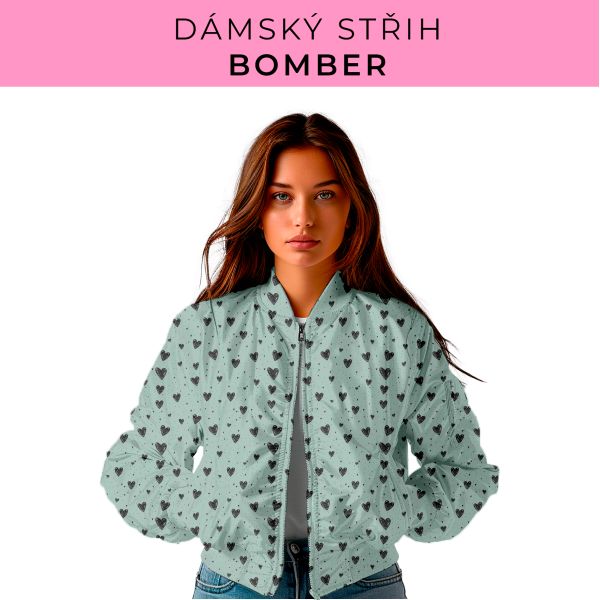 DÁMSKÝ střih - Bomber