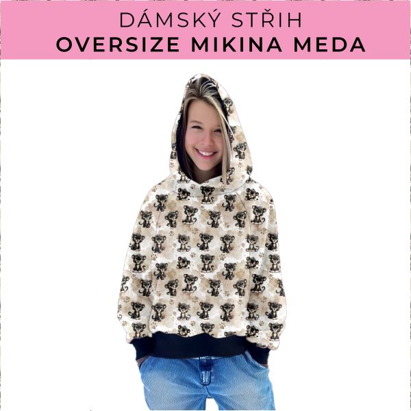 Dámský střih - mikina Meda