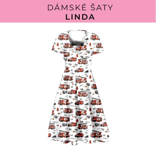 DÁMSKÝ střih - šaty Linda